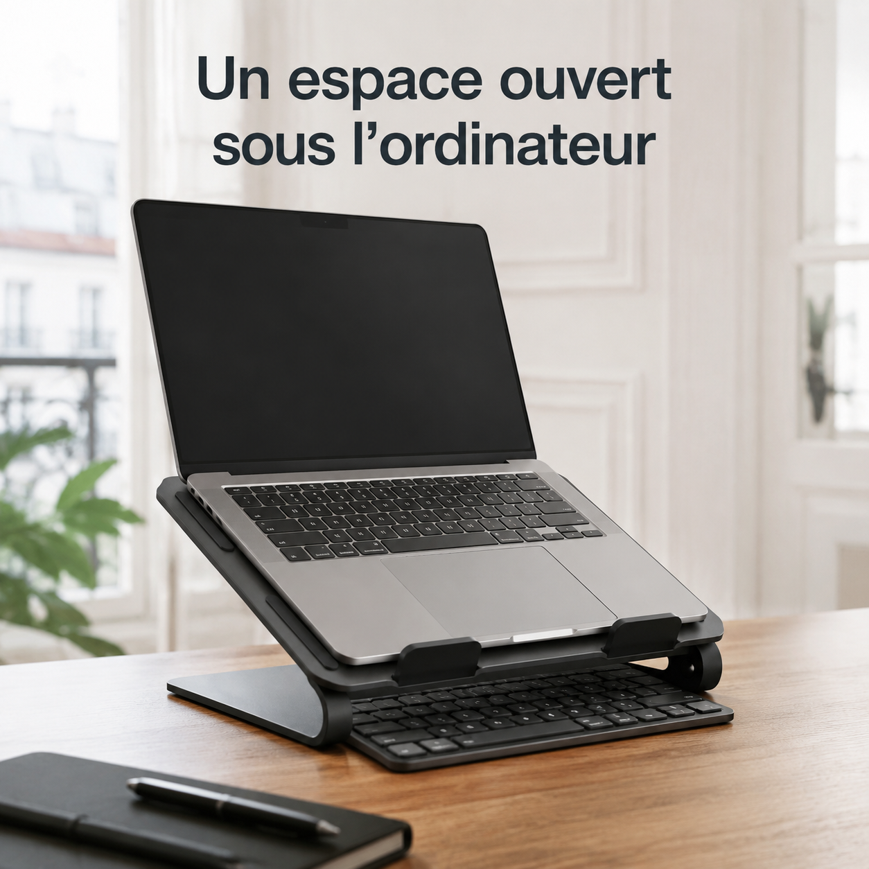 Support Ventilé Passif pour Ordinateur Portable