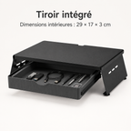 Rehausseur d'Écran avec Tiroir de Rangement