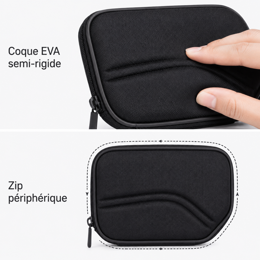 Étui Rigide pour SSD et Clés USB