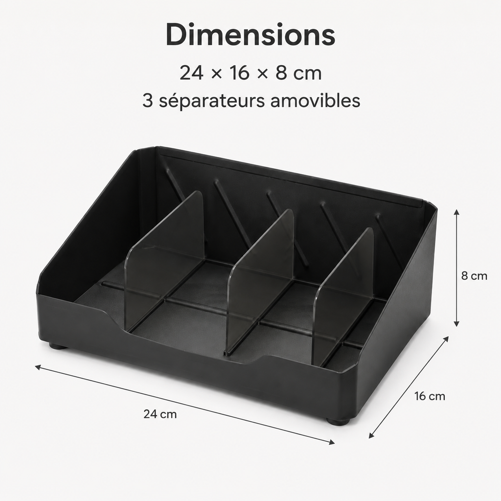 Organisateur Modulaire pour Accessoires Informatiques